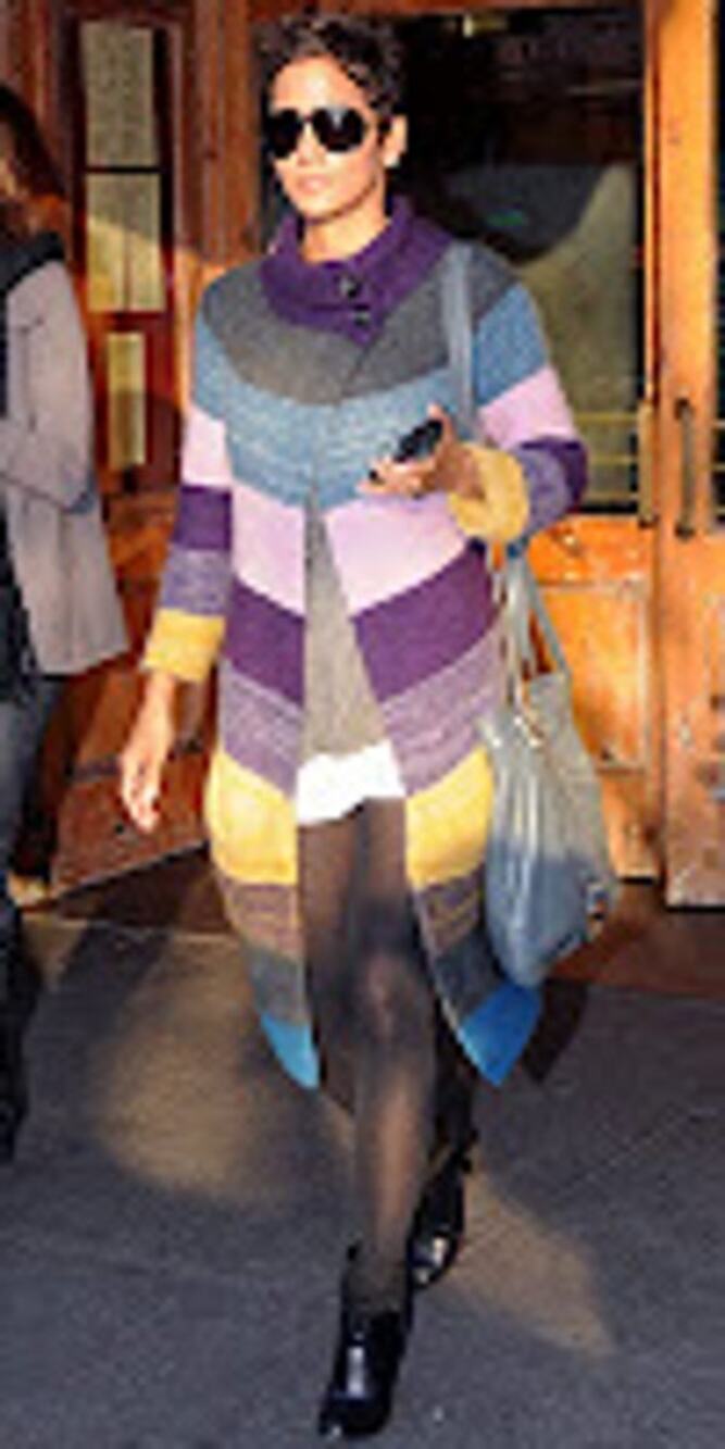 THEORY Floriane Land Multi Color Striped Long Cardigan | P Small